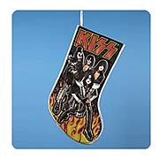 KISS 19-Inch Band with Flame Applique Stocking